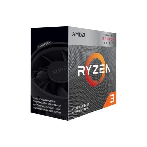 AMD Ryzen 3 3200G 3rd Generation Processor ( 4GHz / 4 Cores / 4 Threads )