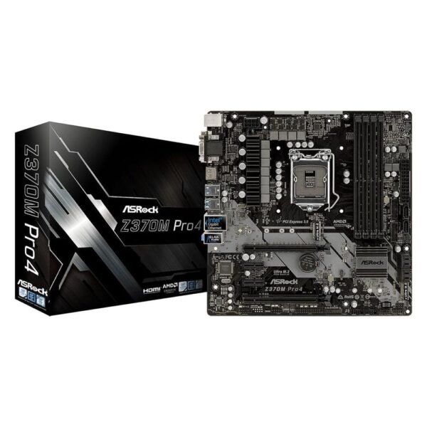 ASROCK Z370M Pro4 DDR4 Intel Motherboard