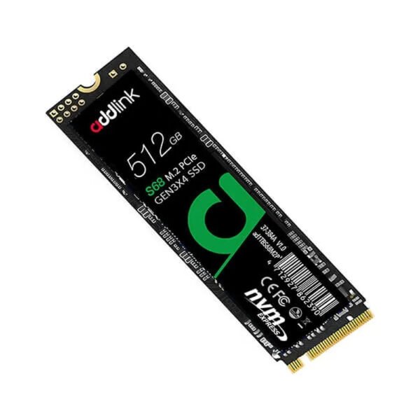 ADDLINK S68 512GB M.2 NVME Gen4 Internal Solid State Drive ( SSD )