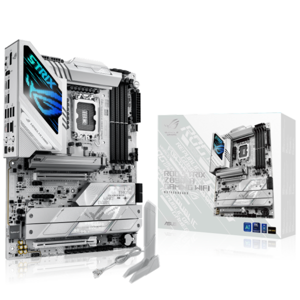 ASUS ROG Strix Z890-A Gaming Wifi DDR5 Intel Motherboard ( White )