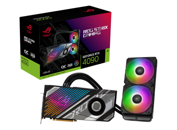 Asus ROG Strix Gaming LC Geforce RTX 4090 OC 24GB NVIDIA Graphics Card