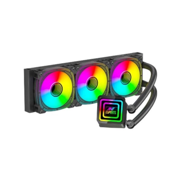 ANT ESPORTS ICE-Infinite 360 ARGB CPU Liquid Cooler (Black)