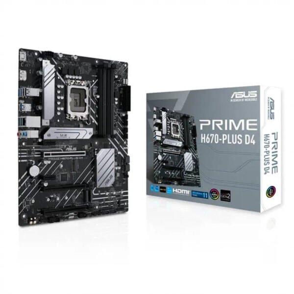 ASUS Prime H670-Plus DDR4 Intel Motherboard